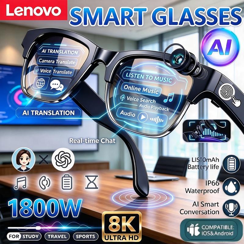 Photography Japanese - Lenovo 8K HD AI Smart Glasses