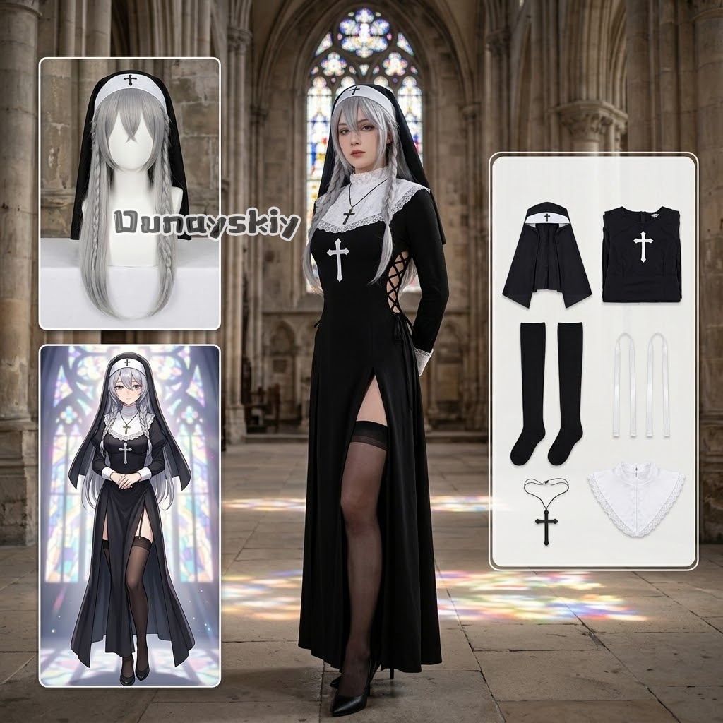 KS*06Original Nun Cos Outfit B - Photography Japanese recension och pris