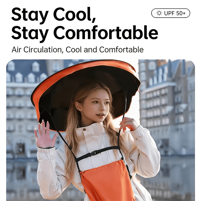 UPF50 +Foldable Hands-Free Hea - Photography Umbrella recension och pris