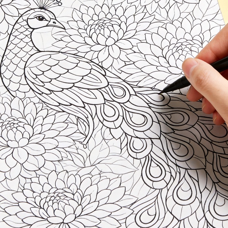 A Hand Drawn Coloring Book for - Photography Book recension och pris