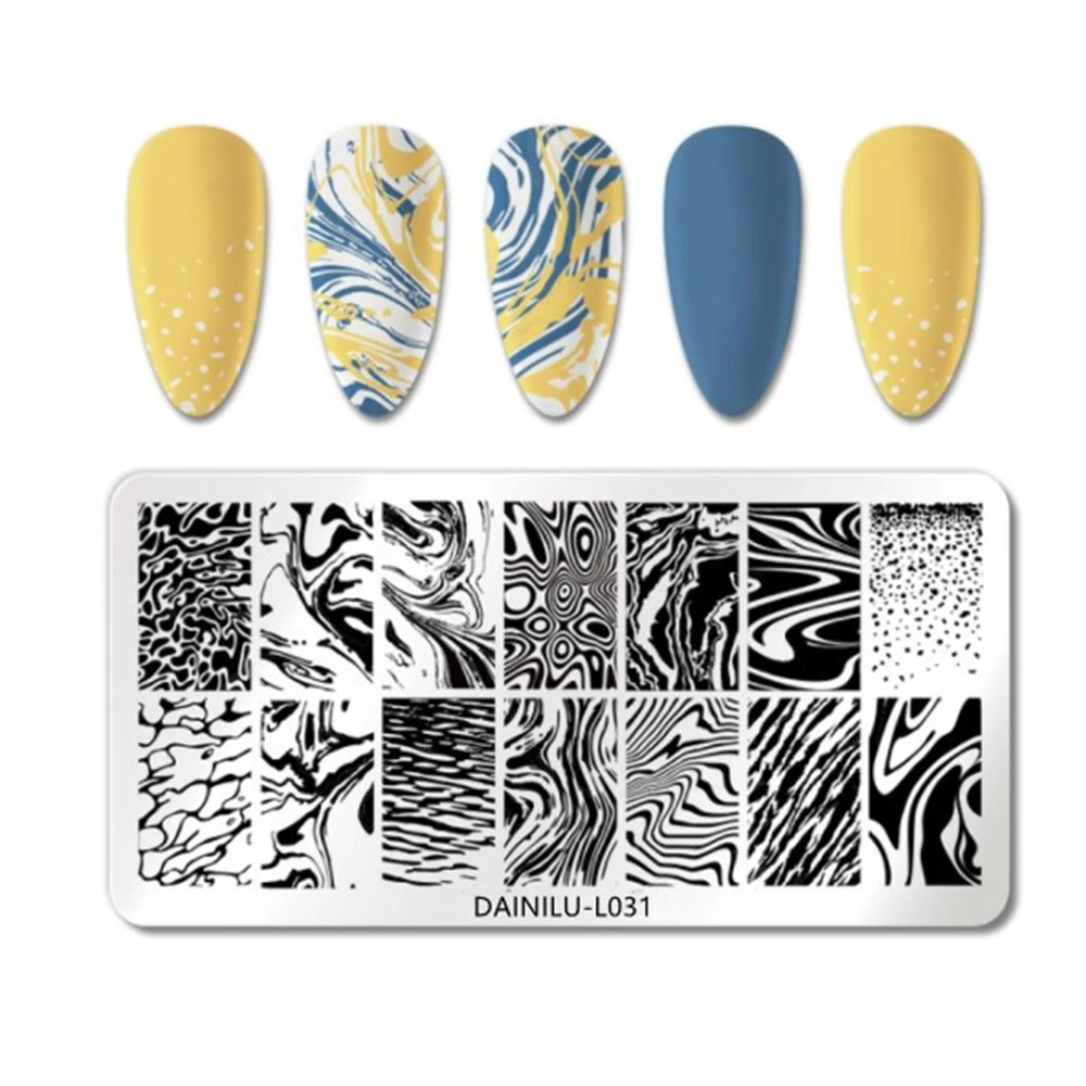 1PC Geometric Pattern Nail Sta - Photography Geometry recension och pris