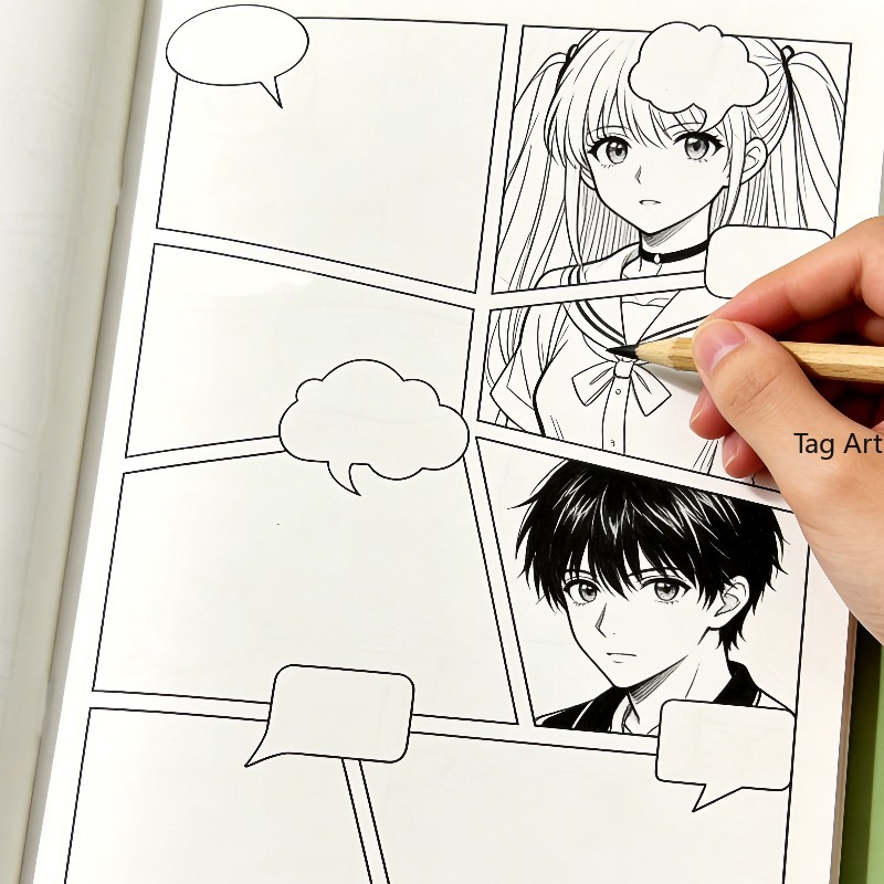 A Blank Manga Storybook, Origi - Photography Book recension och pris