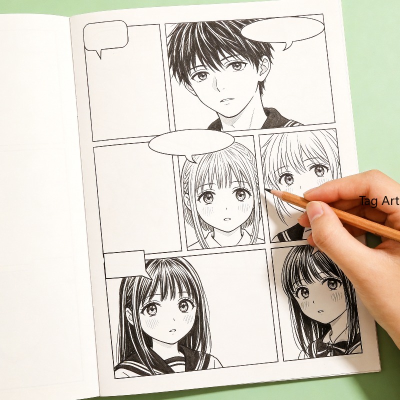 A Blank Manga Storybook, Origi - Photography Book recension och pris