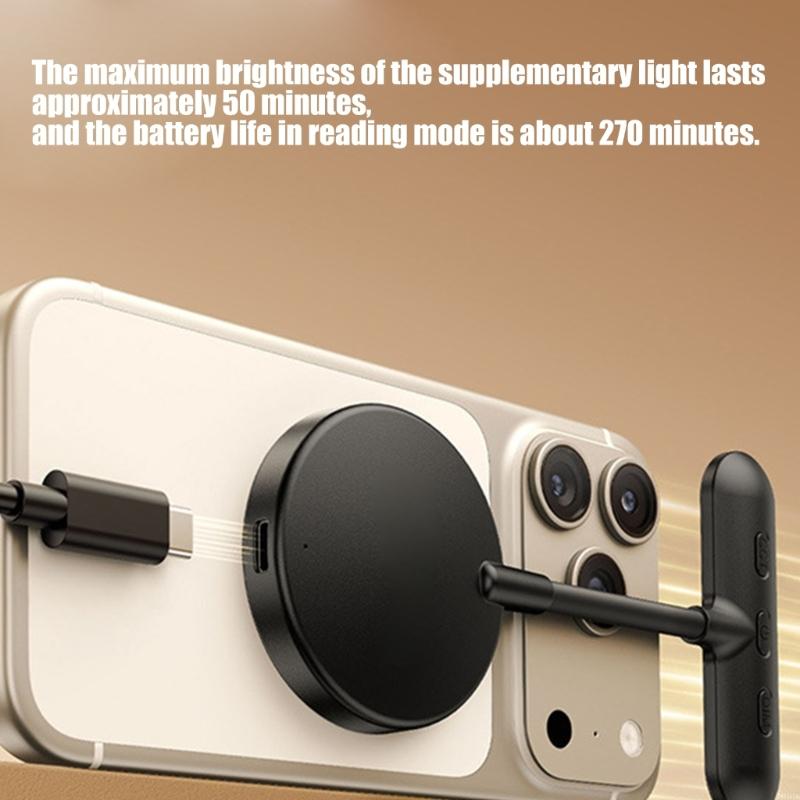 Portable ABS LED Phone Lamp Bo - Photography Book recension och pris