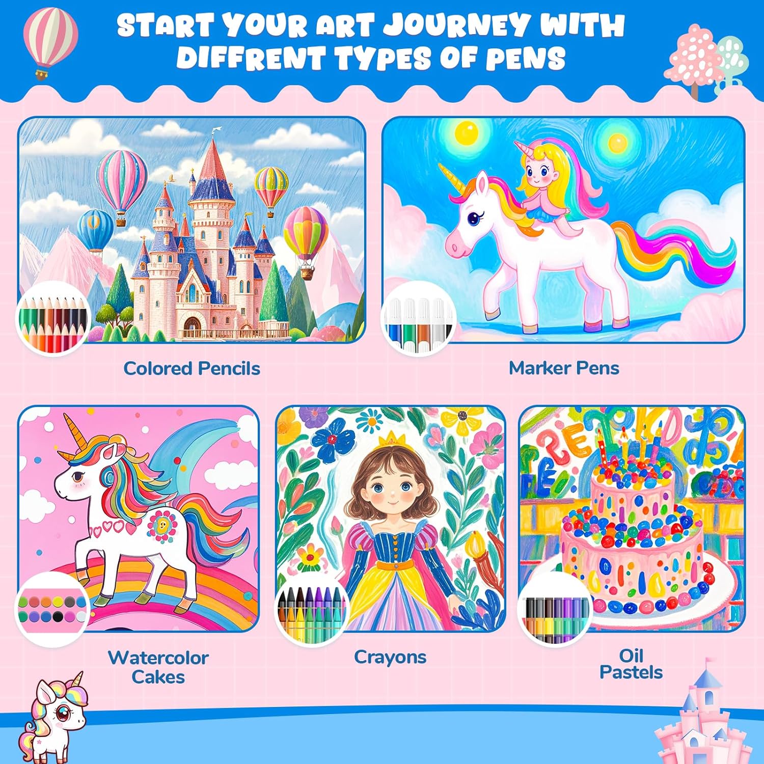 Coloring Book Set for Kids, Di - Photography Book recension och pris