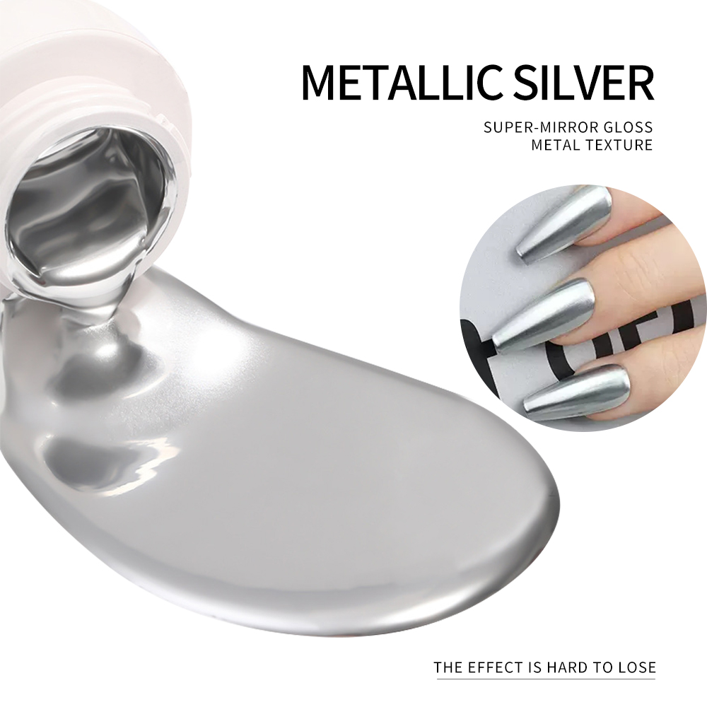 5ml Silver Gold Metallic Gel N - Photography Design recension och pris