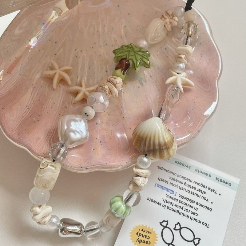 Summer Seashell Beaded Phone S - Camera Wrist Strap recension och pris