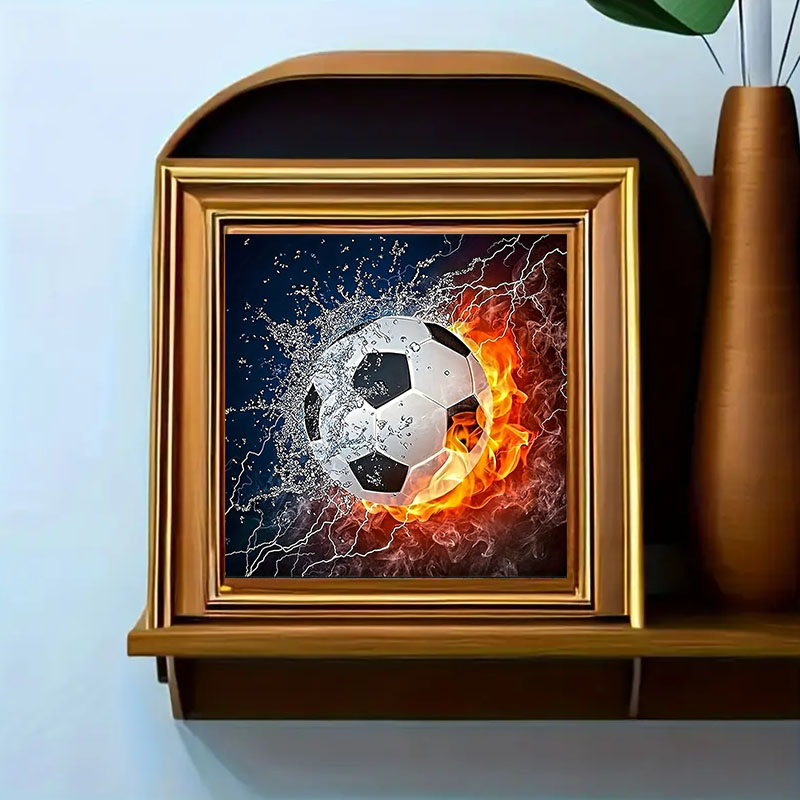 A Set of Football Diamond Pain - Photography Geometry recension och pris