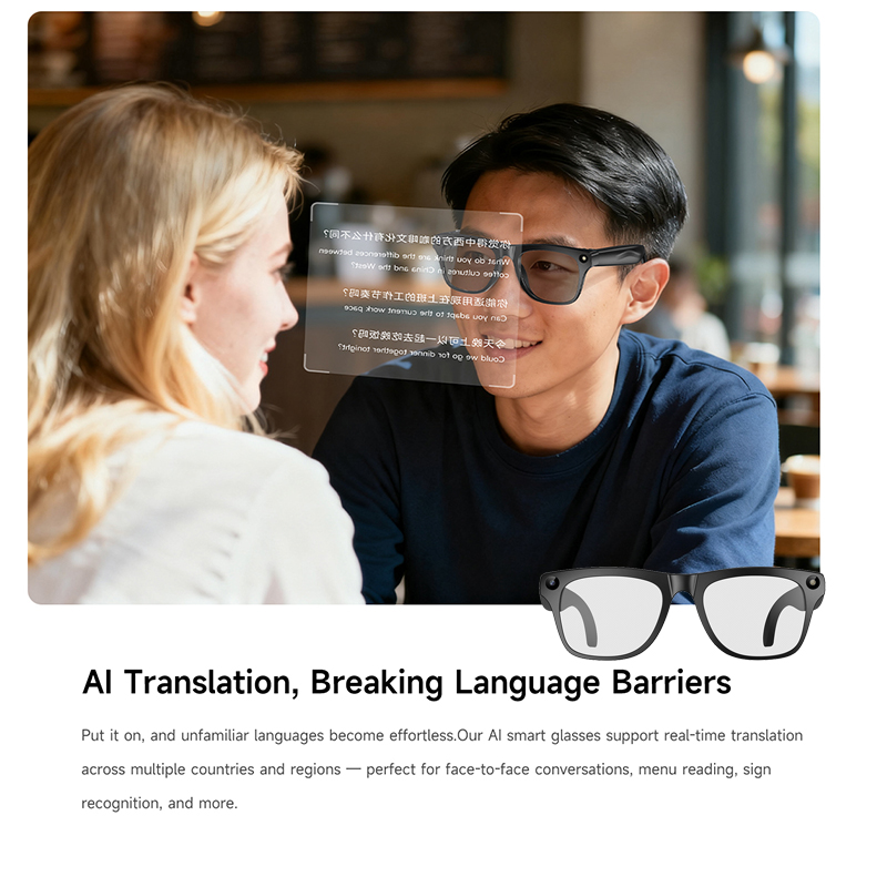4K UHD Smart Translation Glass - Photography Japanese recension och pris