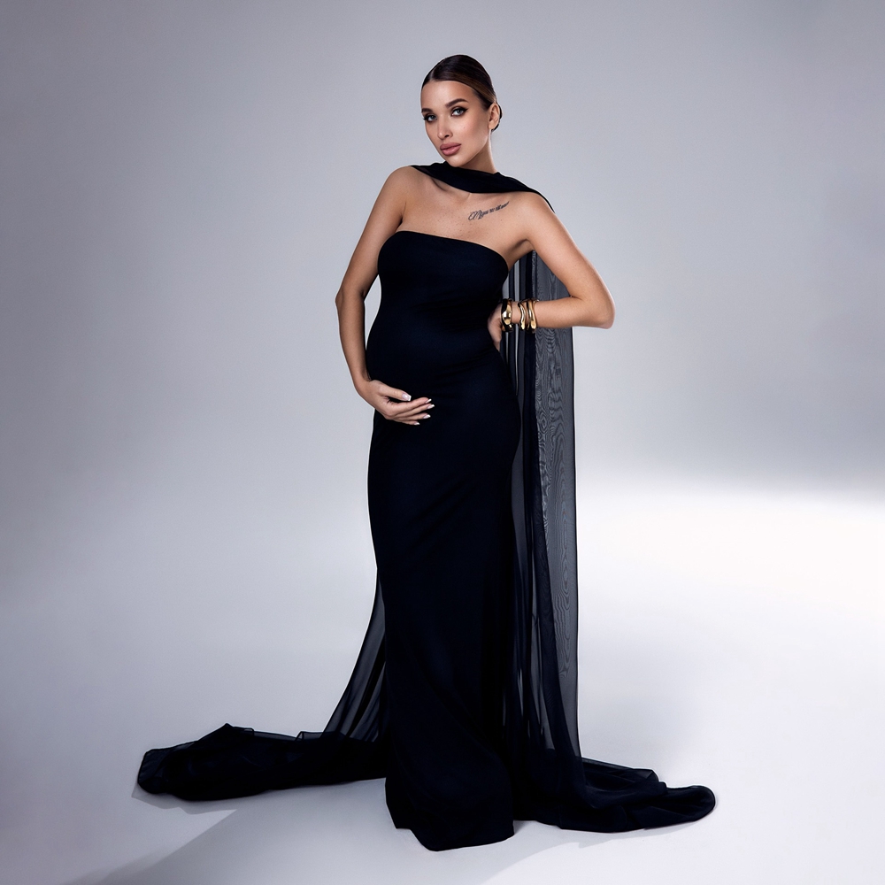 Black Shawl Maternity Photogra - Photography Club recension och pris