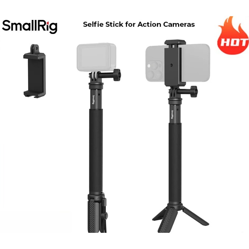 SmallRig Selfie Stick for Acti - Camera Wrist Strap recension och pris