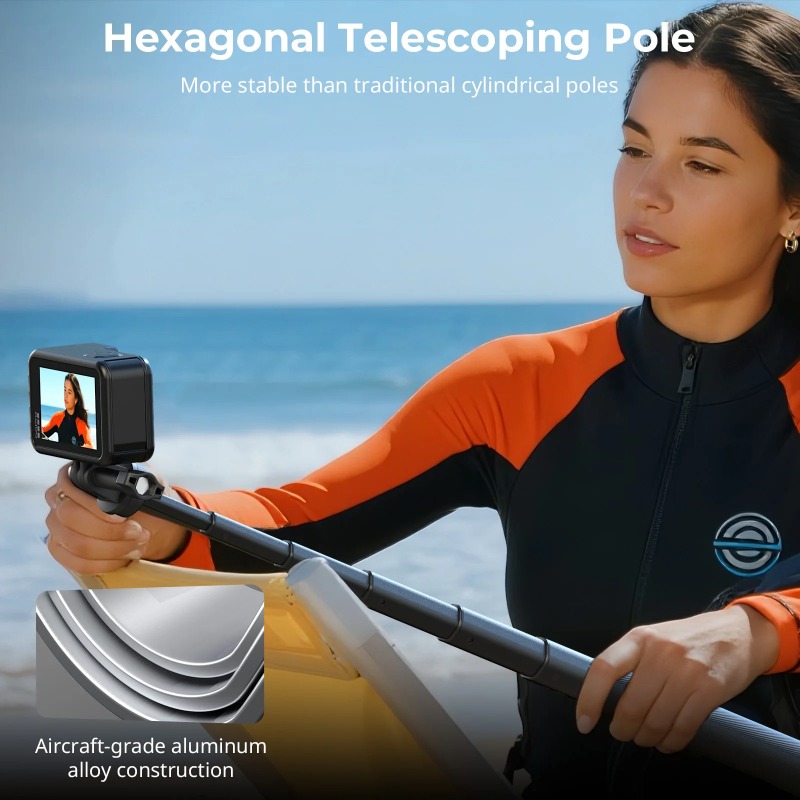 SmallRig Selfie Stick for Acti - Camera Wrist Strap recension och pris