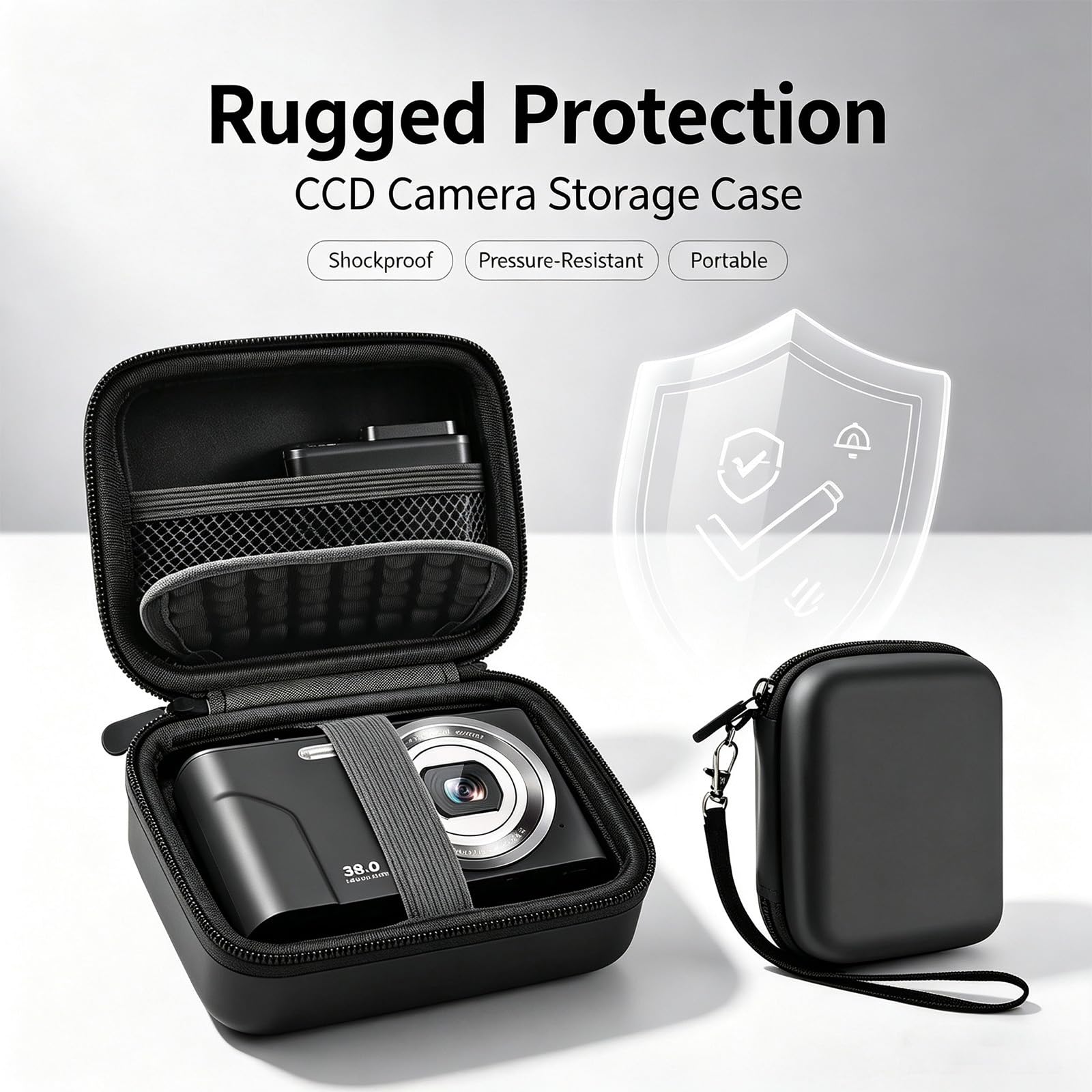 CCD Digital Camera Case for So - Camera Wrist Strap recension och pris