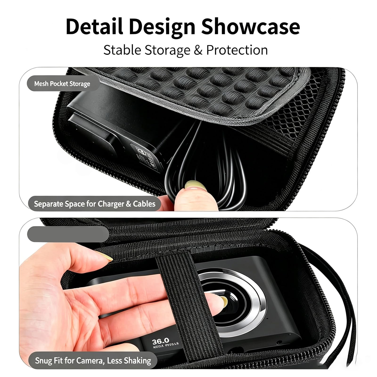 CCD Digital Camera Case for So - Camera Wrist Strap recension och pris