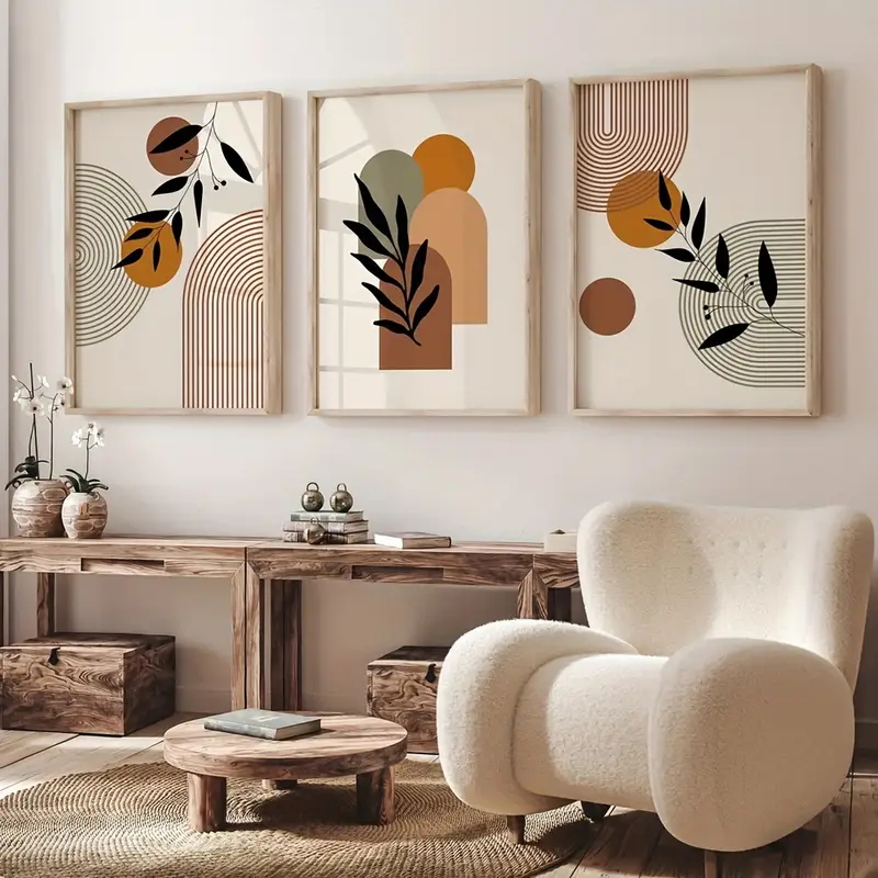 3pcs Bohemian-style Plant Geom - Photography Geometry recension och pris