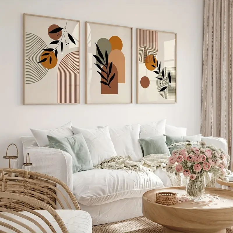 3pcs Bohemian-style Plant Geom - Photography Geometry recension och pris