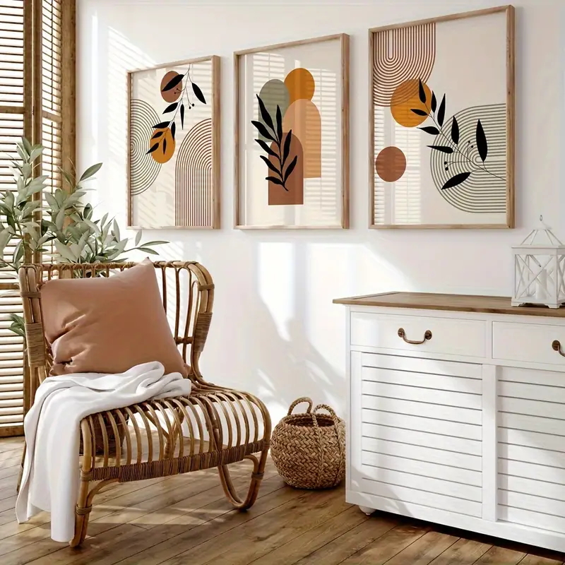 3pcs Bohemian-style Plant Geom - Photography Geometry recension och pris