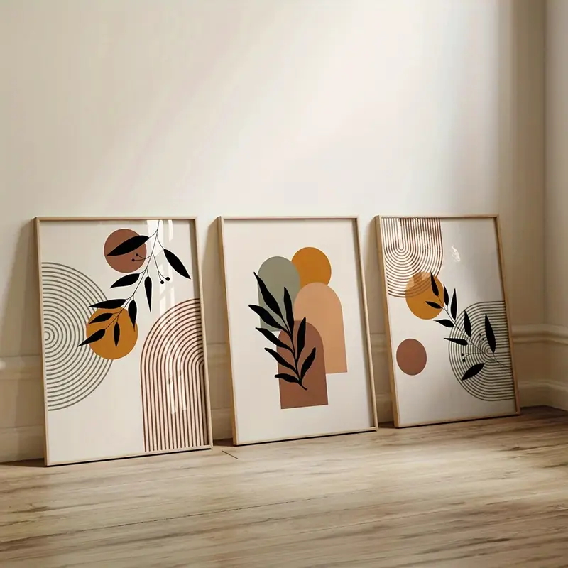 3pcs Bohemian-style Plant Geom - Photography Geometry recension och pris