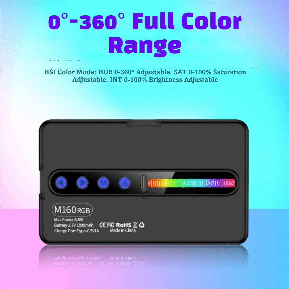 Dimmable RGB LED Video Light F - Photography Videos Free recension och pris